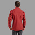 Dark Maple Montane Men's Tenacity Softshell Jacket Model Back MTENJDAM