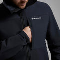 Black Montane Men's Tenacity XT Hooded Softshell Jacket Model 5 MTEXHBLA