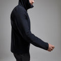Black Montane Men's Tenacity XT Hooded Softshell Jacket Model 6 MTEXHBLA