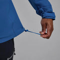 Neptune Blue Montane Men's Tenacity XT Hooded Softshell Jacket Model 6 MTEXHNEP