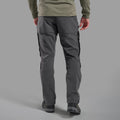 Midnight Grey Montane Men's Terra XT Pants Model Back MTEXRMNG