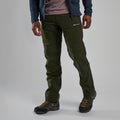 Oak Green Montane Men's Terra XT Pants Model Front MTEXSOAK