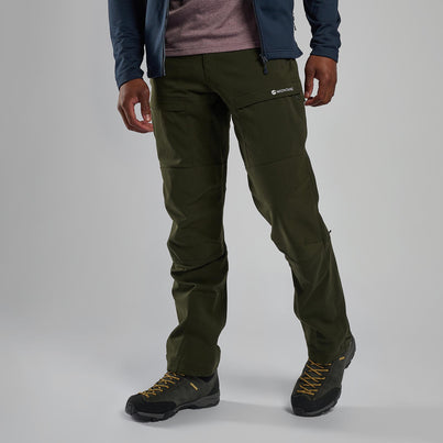 Oak Green Montane Men's Terra XT Pants Front MTEXSOAK