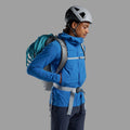 Neptune Blue Montane Men's Tenacity Nano Hooded Softshell Jacket Model 4 MTNNHNEP
