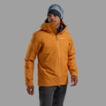 Flame Orange Montane Men's Torren Waterproof Jacket Model Front MTOJAFLO