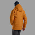 Flame Orange Montane Men's Torren Waterproof Jacket Model Back MTOJAFLO