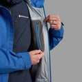 Neptune Blue Montane Men's Torren Waterproof Jacket Model 7 MTOJANEP