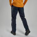 Eclipse Blue Montane Men's Terra Pants Model Back MTPNLECL