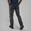 Slate Montane Men's Terra Pants Model Back MTPNSSLA