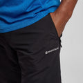 Black Montane Men's Terra Shorts Model 3 MTRASBLA