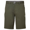 Oak Green Montane Men's Terra Shorts Front MTRASOAK
