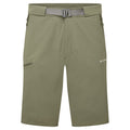 Caper Montane Men's Tenacity Softshell Shorts Front MTSHOCAP