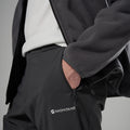 Midnight Grey Montane Men's Tenacity Softshell Shorts Model 4 MTSHOMNG