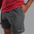 Midnight Grey Montane Men's Volantis 7" Shorts Model 3 MVO7SMNG