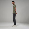 Midnight Grey Montane Men's Volantis Softshell Pants Model 3 MVOLLMNG