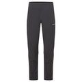 Midnight Grey Montane Men's Volantis Softshell Pants Front MVOLLMNG