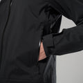 Black Montane Men's Vortic Waterproof Jacket Model 4 MVORJBLA