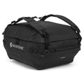 Black Montane Transition Duffel 70L Model Front PTD70BLA