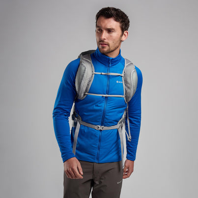 Pebble Blue Montane Trailblazer® LT 28L Backpack Side PTL28PEB