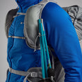 Pebble Blue Montane Trailblazer® LT 28L Backpack Detail 6 PTL28PEB