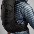 Black Montane Trailblazer® XT 25L Backpack Detail 7 PTX25BLA