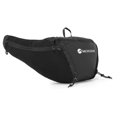 Black Montane Trailblazer® 3L Waist pack Side PTZ03BLA