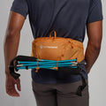 Flame Orange Montane Trailblazer® 3L Waist pack Detail 5 PTZ03FLO