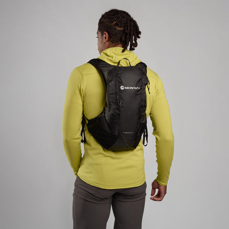 Black Montane Trailblazer® 8L Backpack Side PTZ08BLA