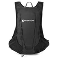 Black Montane Trailblazer® 8L Backpack Front PTZ08BLA