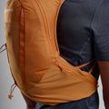 Flame Orange Montane Trailblazer® 18L Backpack Detail 4 PTZ18FLO