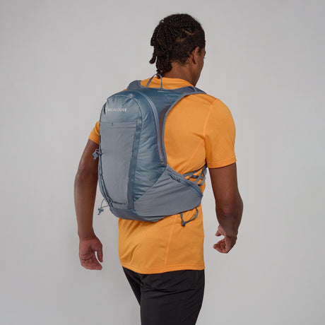 Stone Blue Montane Trailblazer® 18L Backpack Side PTZ18STB