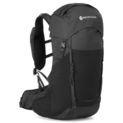 Black Montane Trailblazer® 25L Backpack Side PTZ25BLA