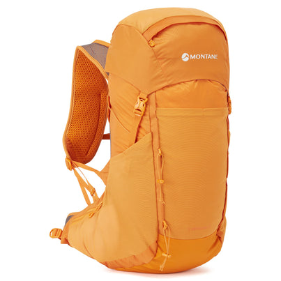 Flame Orange Montane Trailblazer® 32L Backpack Side PTZ32FLO