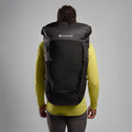 Black Montane Trailblazer® 44L Backpack Detail 1 PTZ44BLA