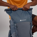 Stone Blue Montane Trailblazer® 44L Backpack Detail 9 PTZ44STB