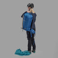 Neptune Blue Montane Valen 40+5L Backpack Model Front PVA40NEP