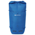 Neptune Blue Montane Valen 40+5L Backpack Front PVA40NEP