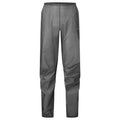 Midnight Grey Montane Minimus Nano Waterproof Pants Front UMINPMNG
