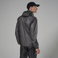 Midnight Grey Montane Minimus Nano Waterproof Pull On Model Back UMNAPMNG